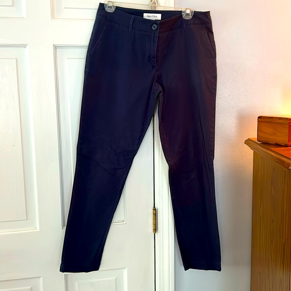 Nautica blue ankle length pants